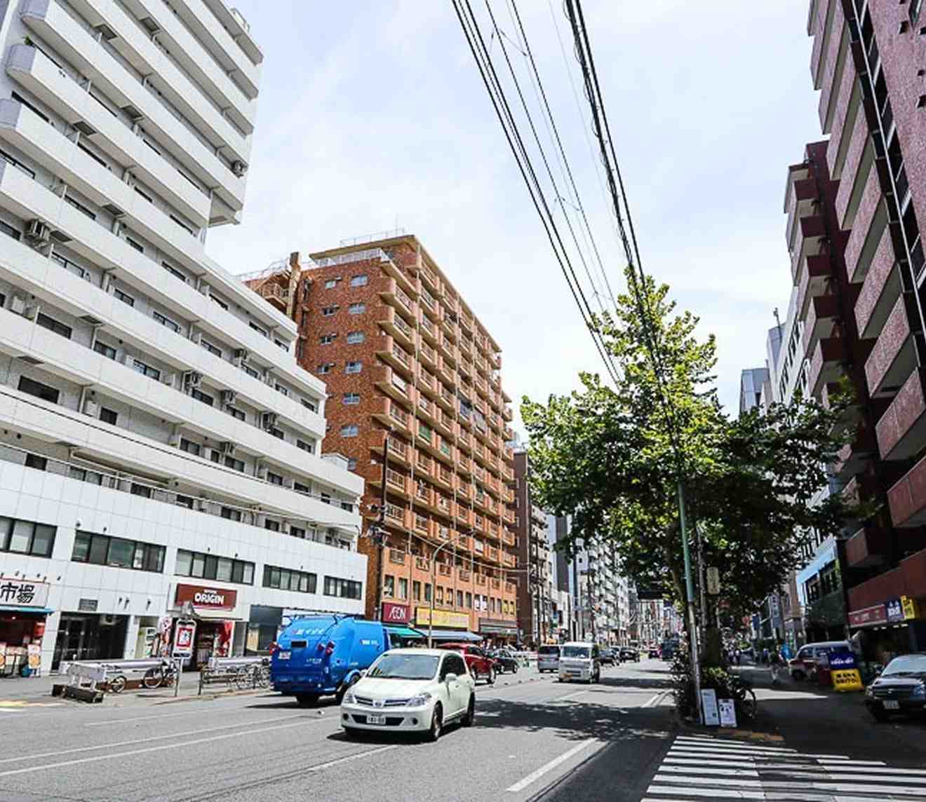 A street in Nakameguro, Tokyo