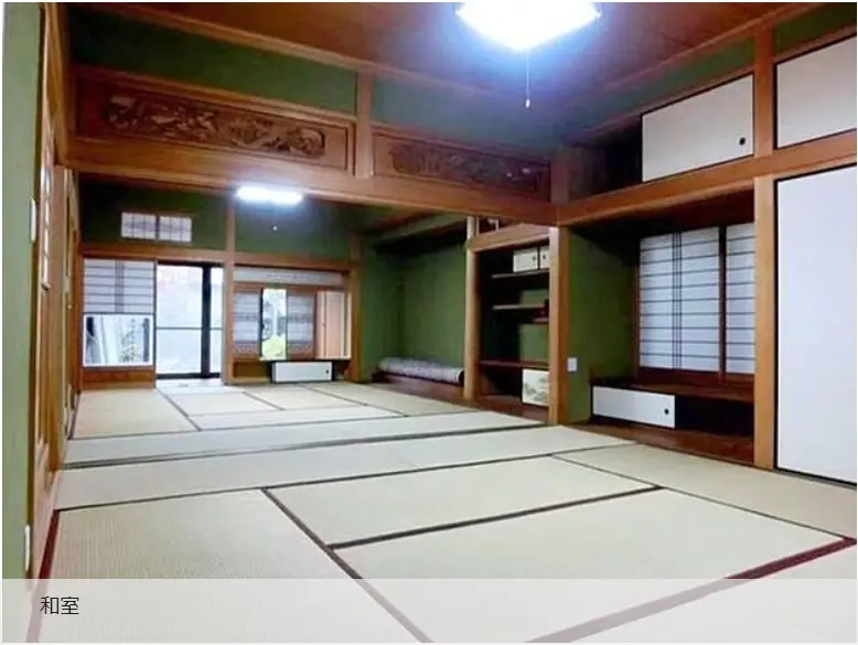 Interior of the house in Urawa