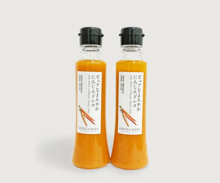 carrot-dressing ピュアなまろやか
 にんじんドレス