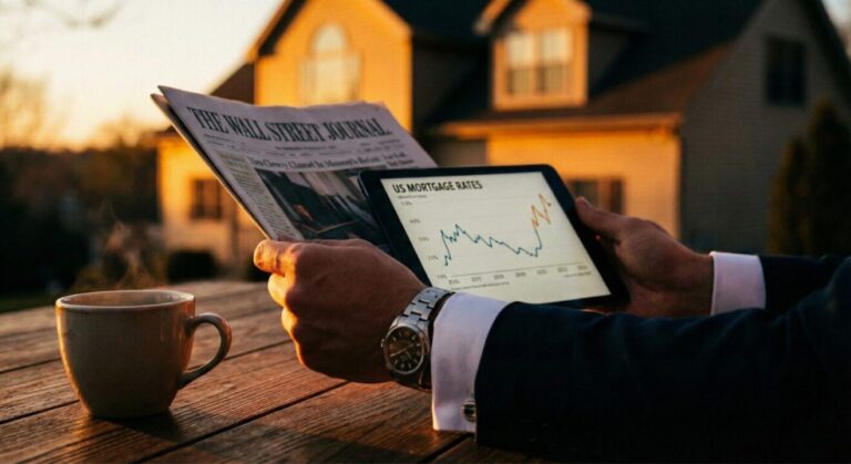 米国不動産マーケット動向:Wall Street Journalと2026年1月の住宅ローン金利推移